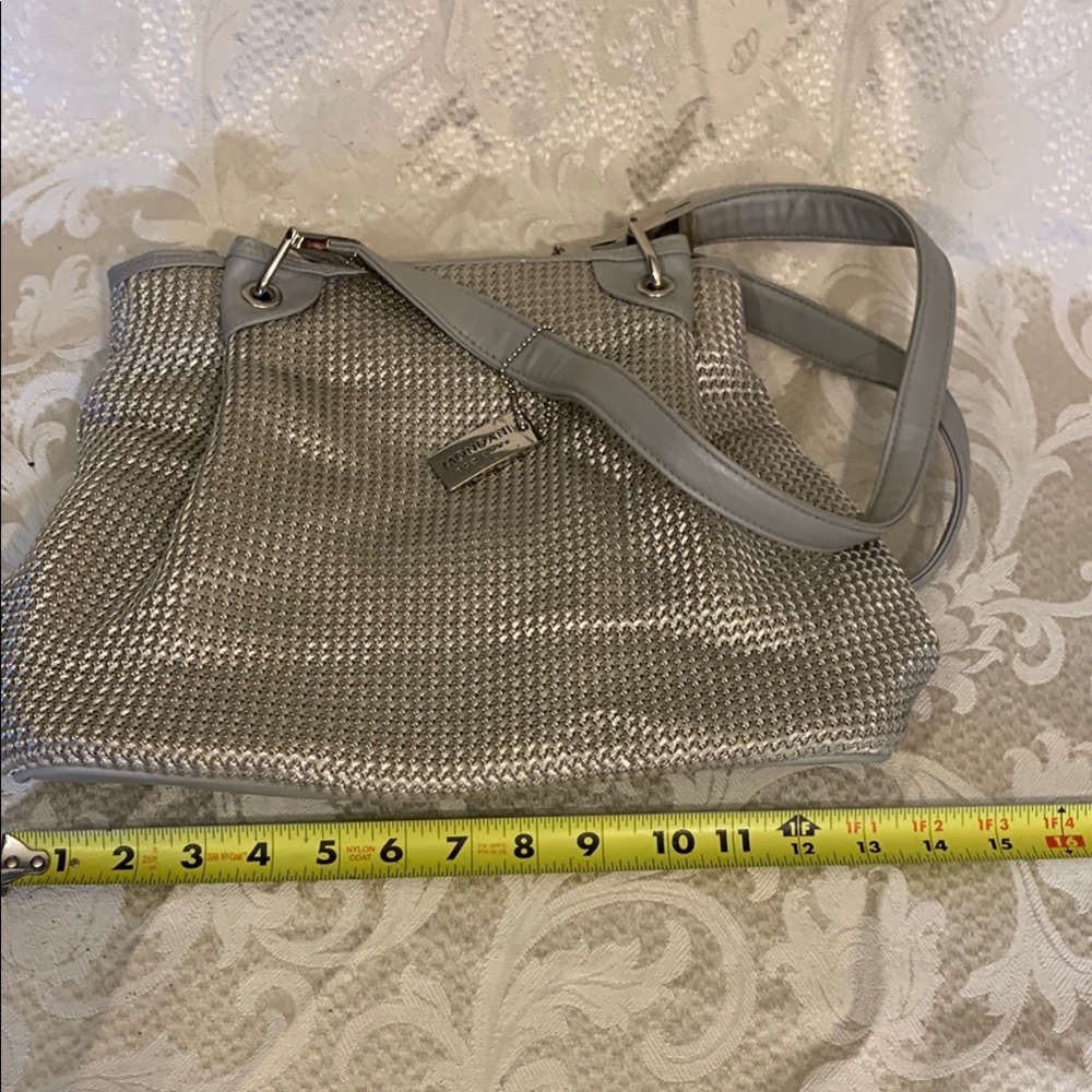 Silver Mesh Women's Bag